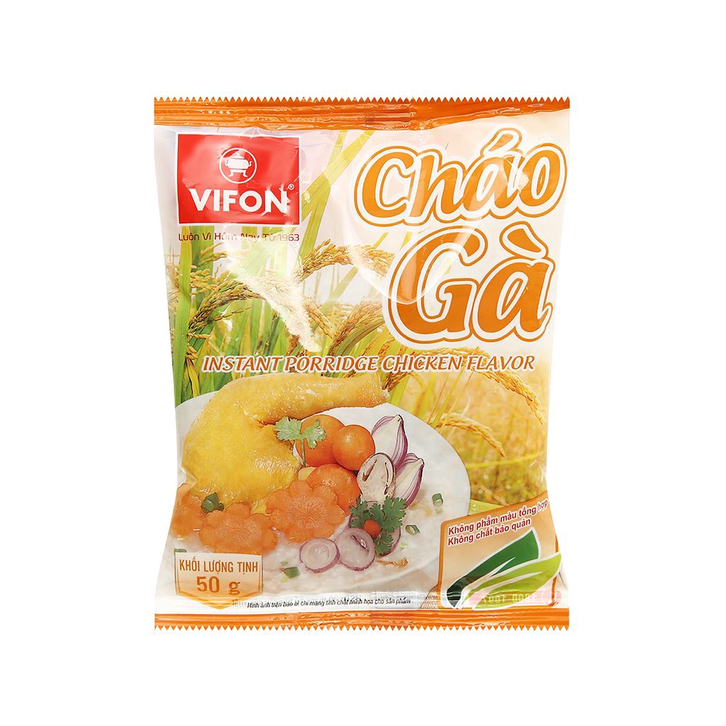 Thùng 50 gói cháo Vifon vị gà 50g