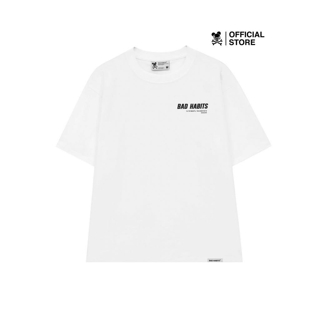 Áo Thun Nam Nữ Bad Habits Fisheye Tee - Black &amp; White - Local Brand Chính Hãng