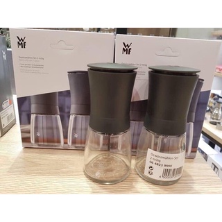 Set xay muối tiêu WMF gồm 2 chiếc nắp đen