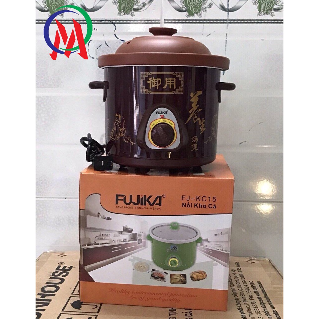 NỒI KHO CÁ NẤU TIỀM ĐA NĂNG LÕI GỐM FUJIKA