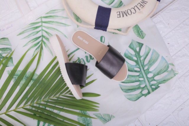 Dép MiuMiu xuất dư ....