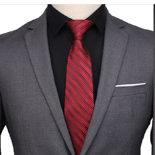 Cravat Nam bản lớn 8cm phù hợp phong cách công sở, thanh lịch, cà vạt nam thời trang - CV-8128