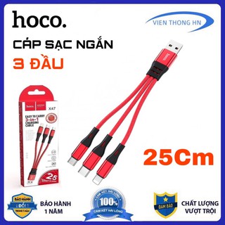 CÁP SẠC 3IN1 HOCO X14