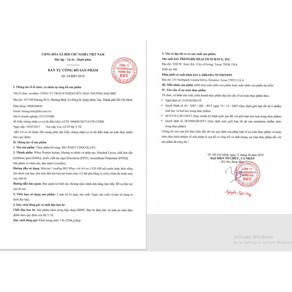 Labrada ISO WHEY , 25g Whey Protein Isolate, Hỗ Trợ Tăng Cơ, Giảm Mỡ, BCAA, Glutamine, Không Lactose