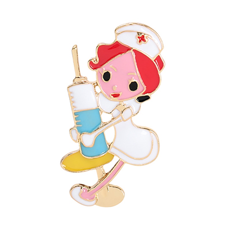 Ghim Cài Áo Hình Ống Nghe Bác Sĩ Sáng Tạo Cho Nam Và Nữ