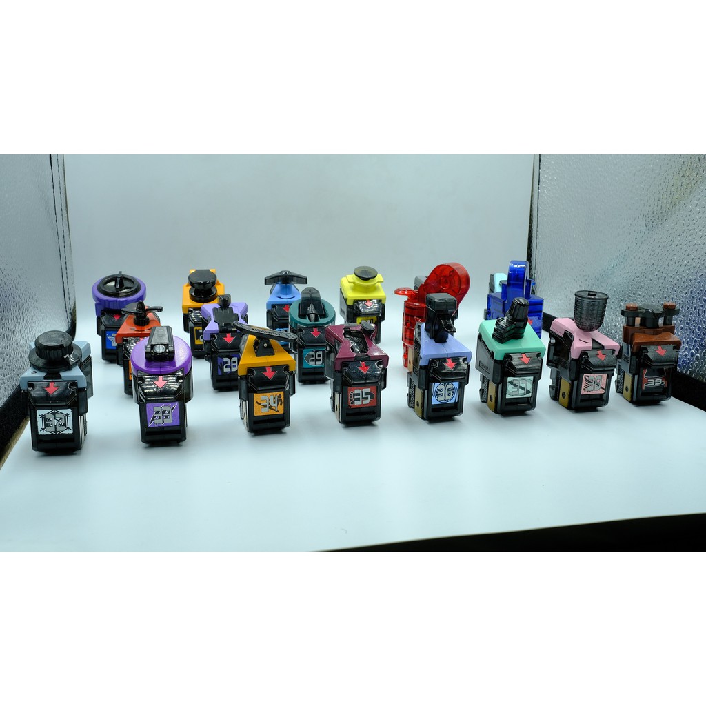 Đồ chơi Astro Switch set 21 - 39 Chính hãng Bandai Mô hình candy gashapon Kamen Rider Fourze Astroswitches Like New 99%