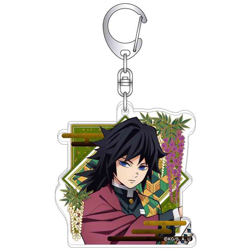 Tmdbyx Móc Khóa Nhựa Acrylic Hình Nhân Vật Anime Demon Slayer