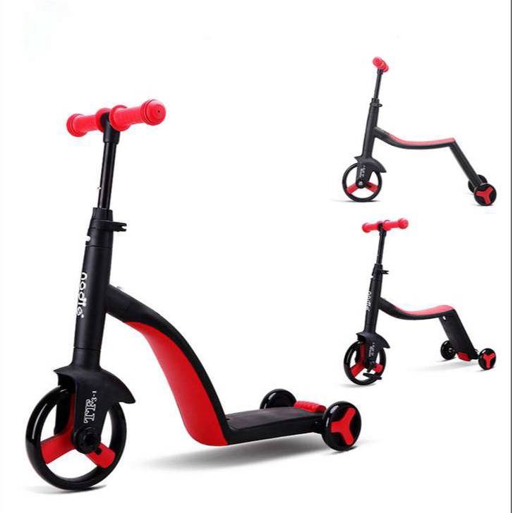 Xe Scooter 3 Bánh Trẻ Em Nadle 3 in 1 Scooter Đa Năng Cho Bé