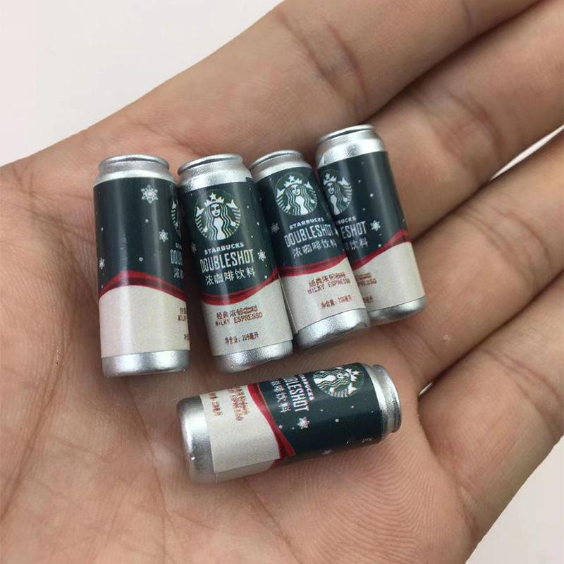 Mô hình lon nước ngọt tăng lực trang trí nhà búp bê