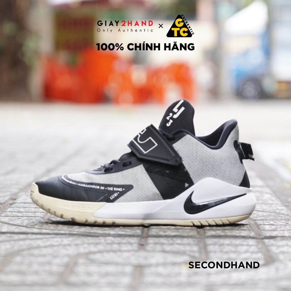 Giày Thể Thao NIKE AMBASSADOR 11 BLACK WHITE BQ5436-005​​​​​​​- CŨ CHÍNH HÃNG