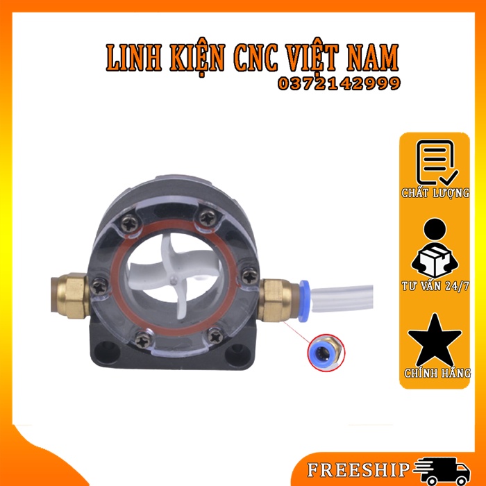 Xoay nước phát hiện nước yếu, tắc nước củ đục