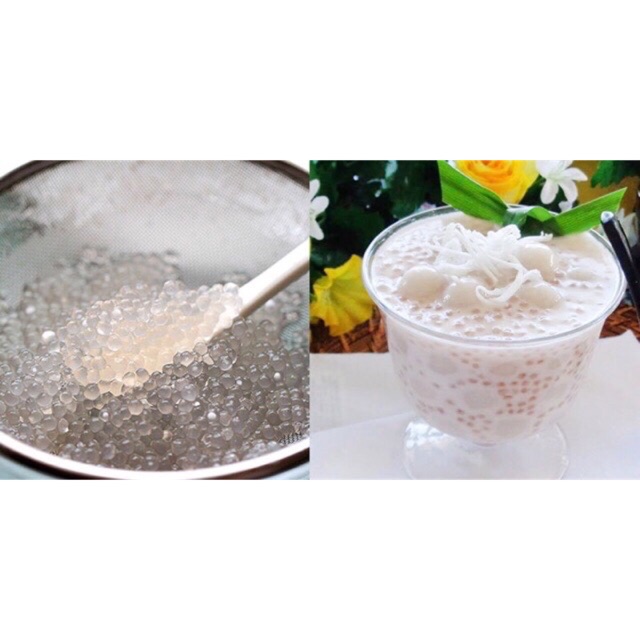 Bột Báng ( chân châu bé) nấu chè gói 1kg