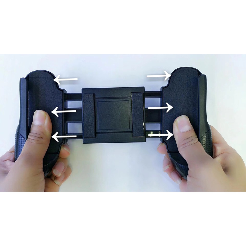 Tay cầm điện thoại gamepad chơi game liên quân, game BUPG, ROS trên mobile cho màn hình đến 6.5 inch detek