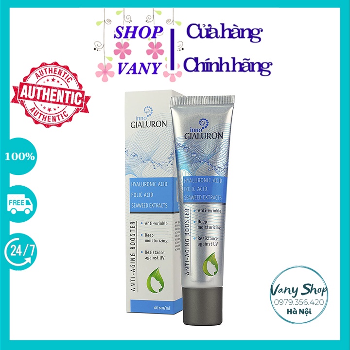 Kem dưỡng da xóa nhăn trẻ hóa làn da INNO GIALURON Nga 40ml