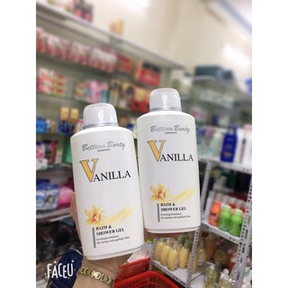 Sữa tắm Vanilla của Bettina Barty Germany, 500 ml