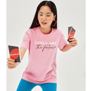 Áo thun hồng coco sin girls are the future