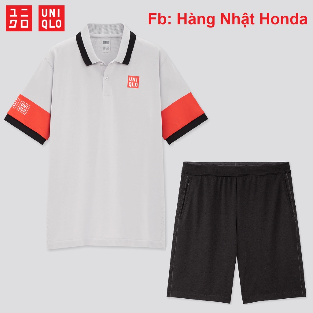 [Auth Uniqlo] Quần Áo Tennis Uniqlo Kei Nishikori 2021 - Giải Úc
