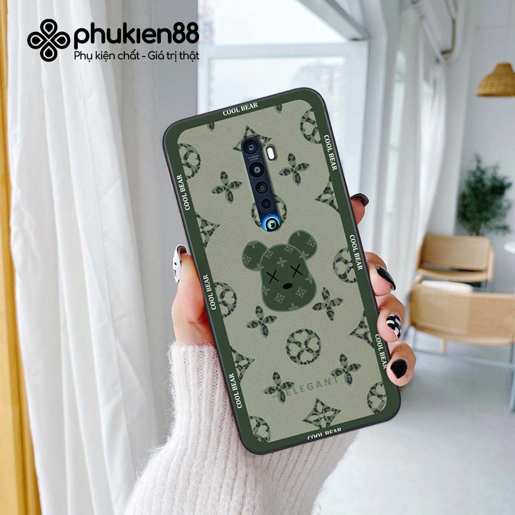Ốp lưng điện thoại Oppo Reno 2f / Reno2 F fendy, búp bơ rì, kaws thời trang, vỏ ốp thời trang rẻ đẹp