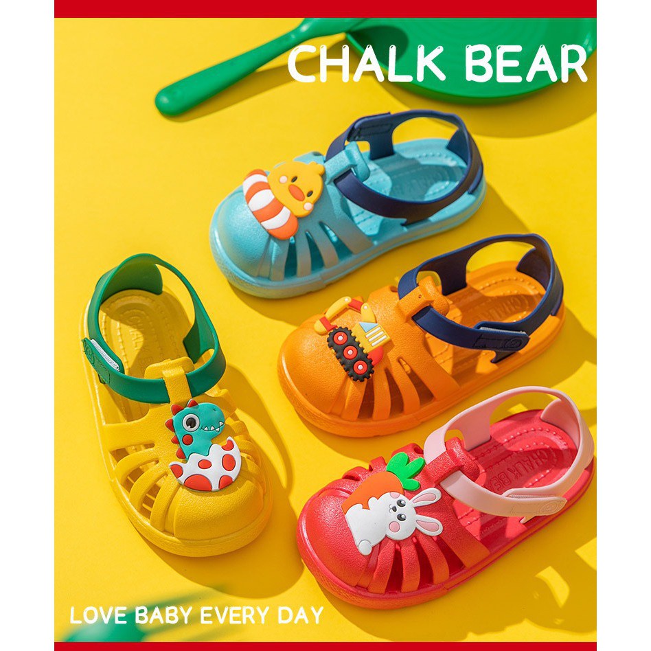 Dép Sandal Trẻ Em CHAL BEAR S10 siêu mềm siêu nhẹ chống trơn trượt cho bé