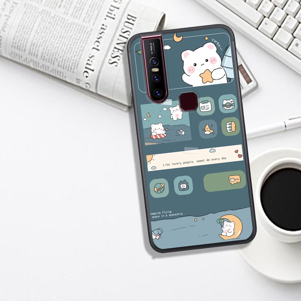[ HOT BỎNG TAY] ỐP LƯNG VIVO V15/V15 PRO/V17 PRO , IN HINH CHIBI PHI HÀNH GIA ĐÁNG YÊU, SIÊU CUTE.