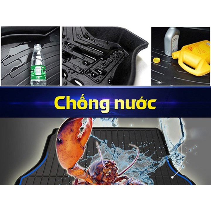 Lót cốp nhựa dẻo theo xe Mitsubishi Xpander 2018-2019-2020