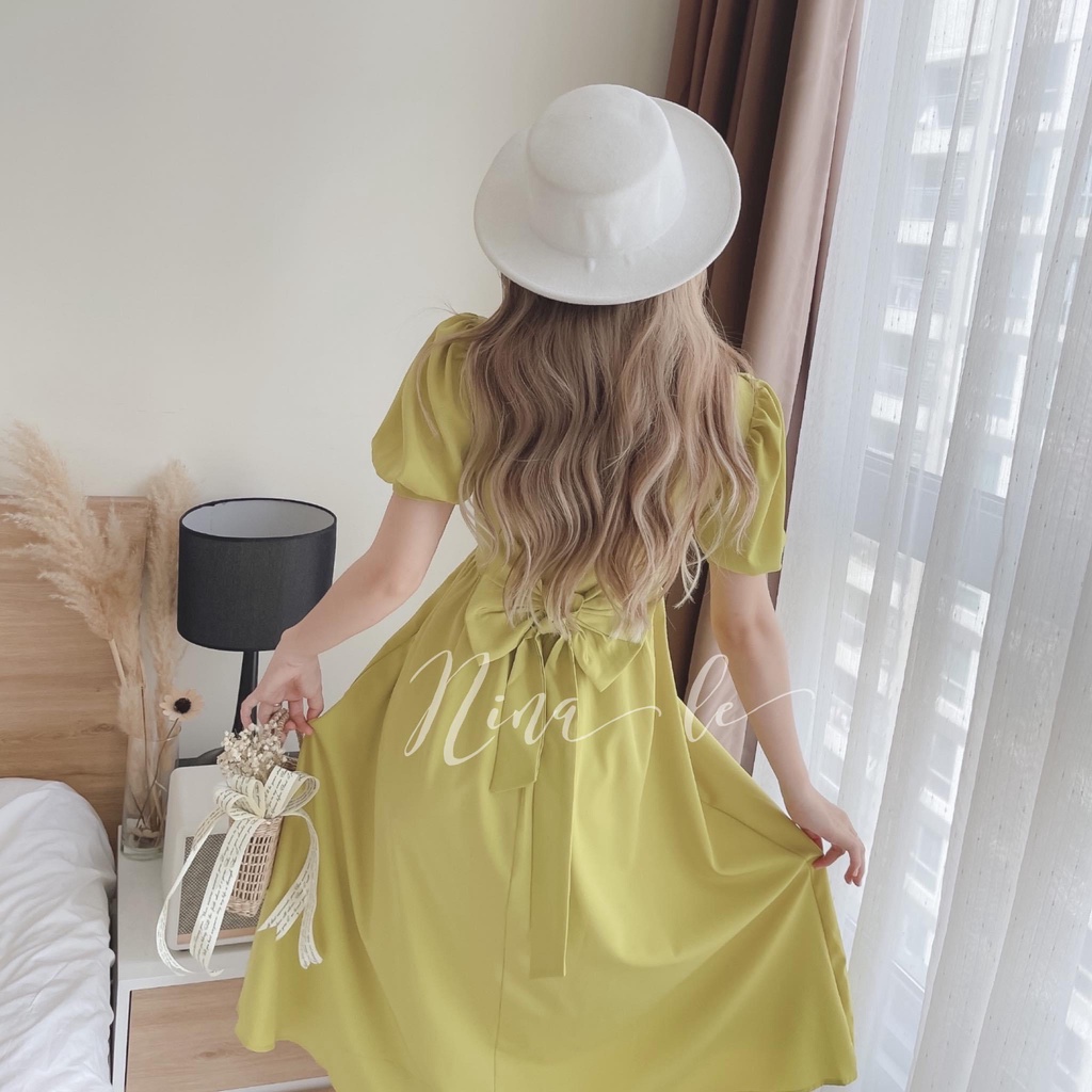 ĐẦM MIDI CHÉO NGỰC TRƠN 3 MÀU