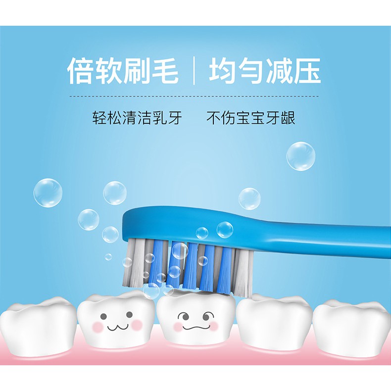 set 4 bàn chải đánh răng cao cấp hình thú có đế hút chân không Xuất Nhật