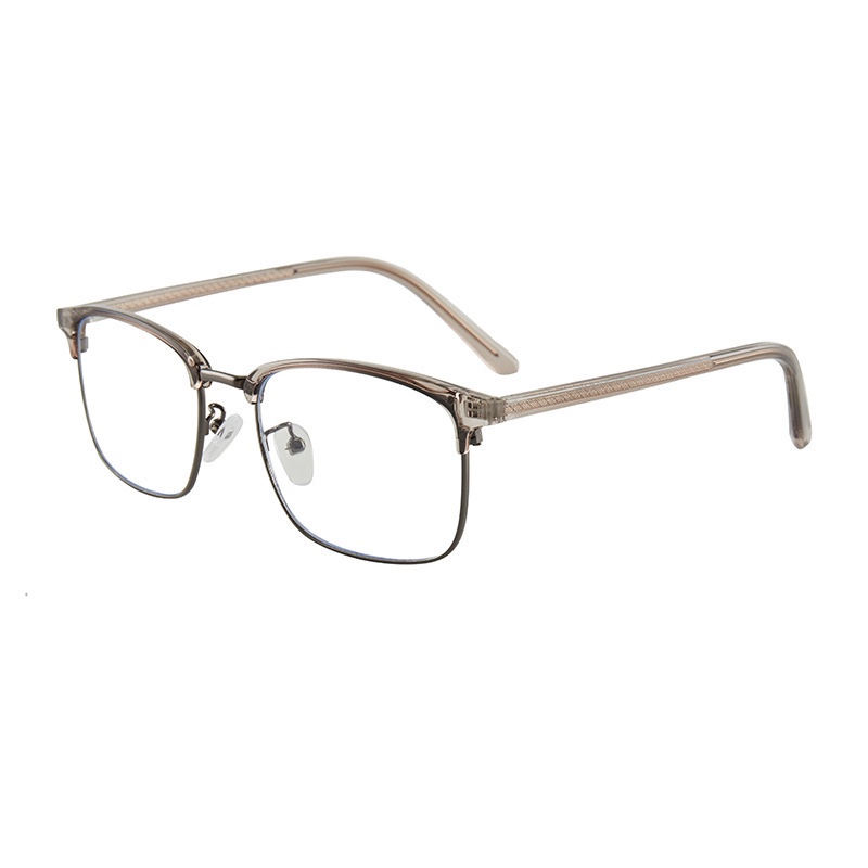 Kính Chống Ánh Sáng Xanh Gọng Kim Loại Hình Chữ Nhật Thời Trang Cho Nữ