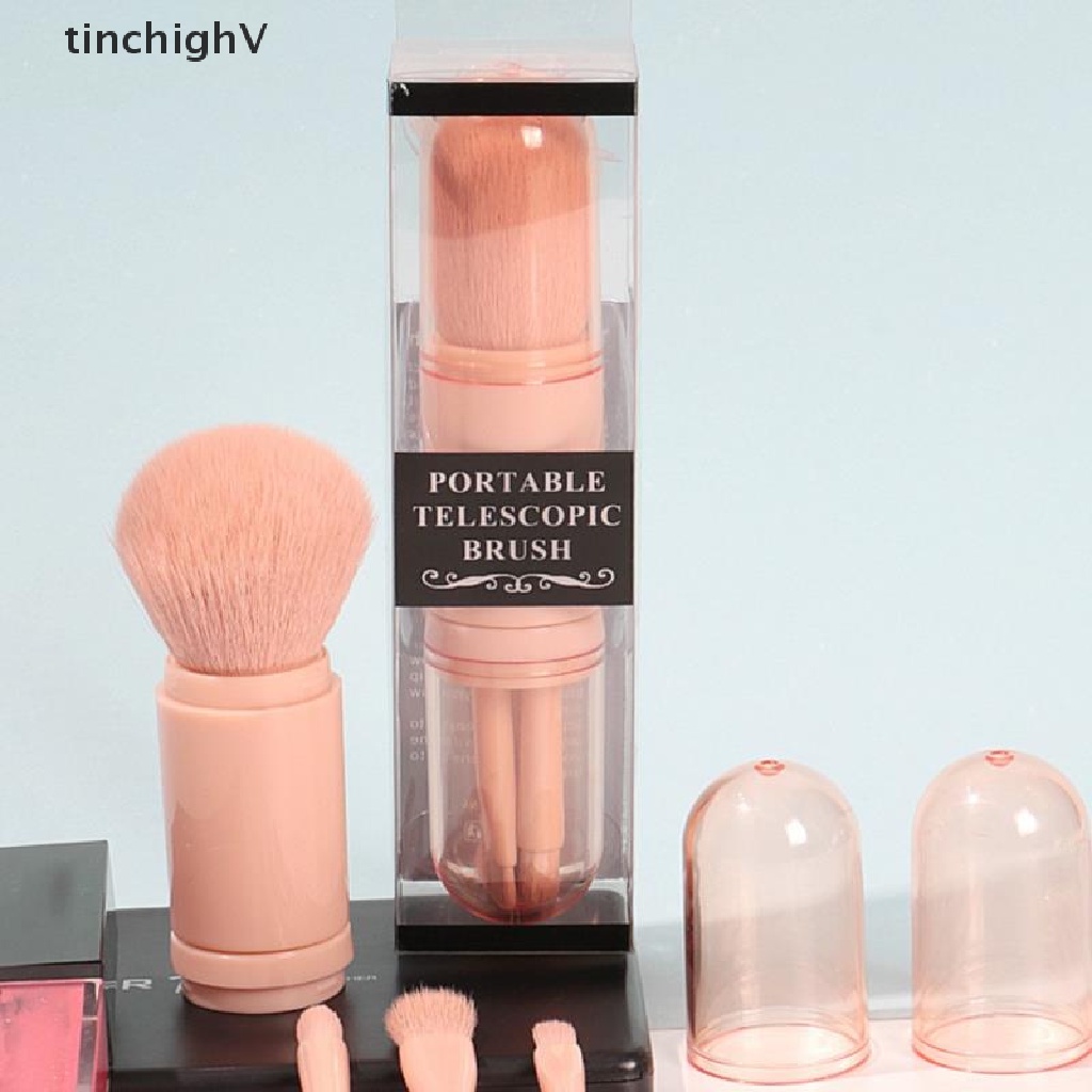 Cọ Trang Điểm Mắt 4 Trong 1 Có Thể Thu Gọn Tiện Dụng