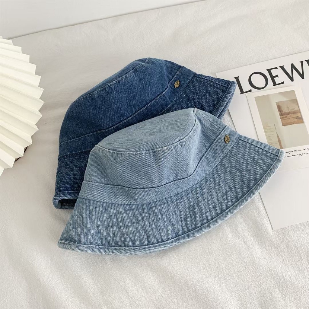 Mũ Bucket Cao Bồi Phong Cách Hàn Quốc Cho Nam Nữ