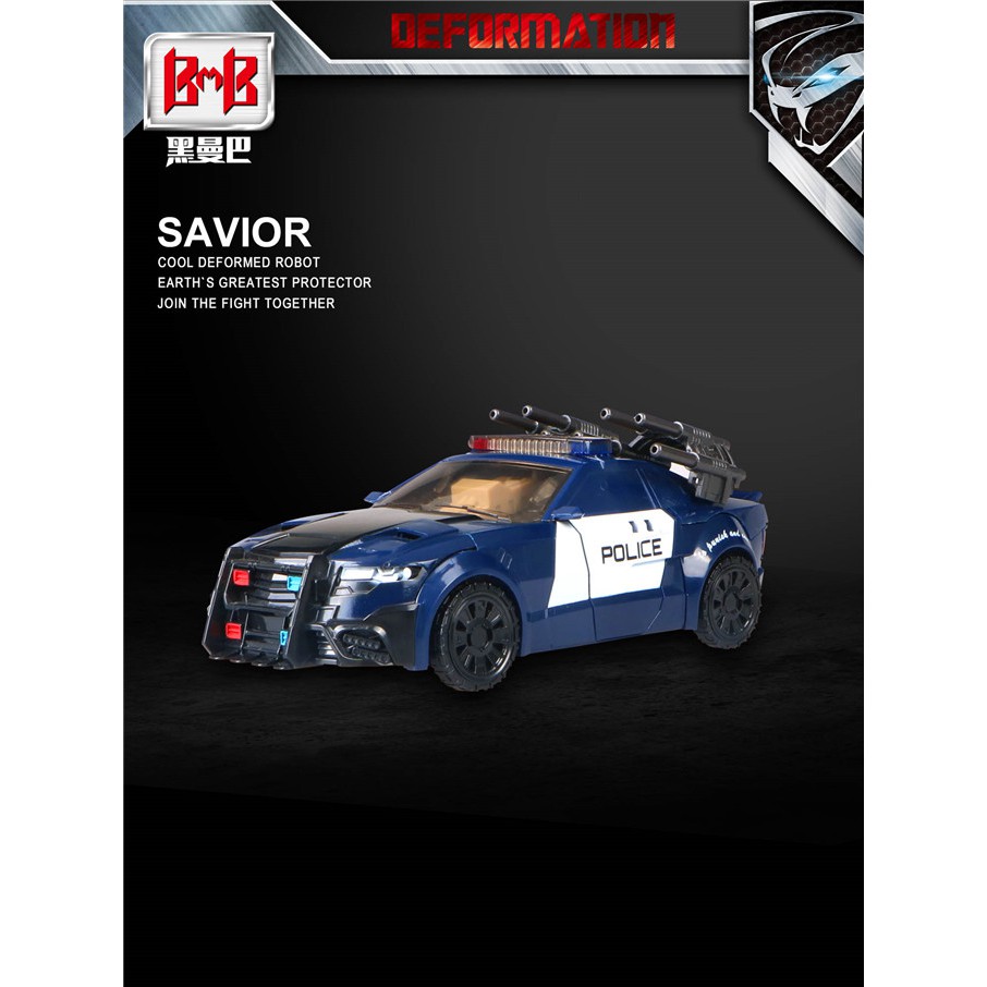 Mô hình BMB Barricade YS-05 Transformers The Last Knight Robot biến hình YS05