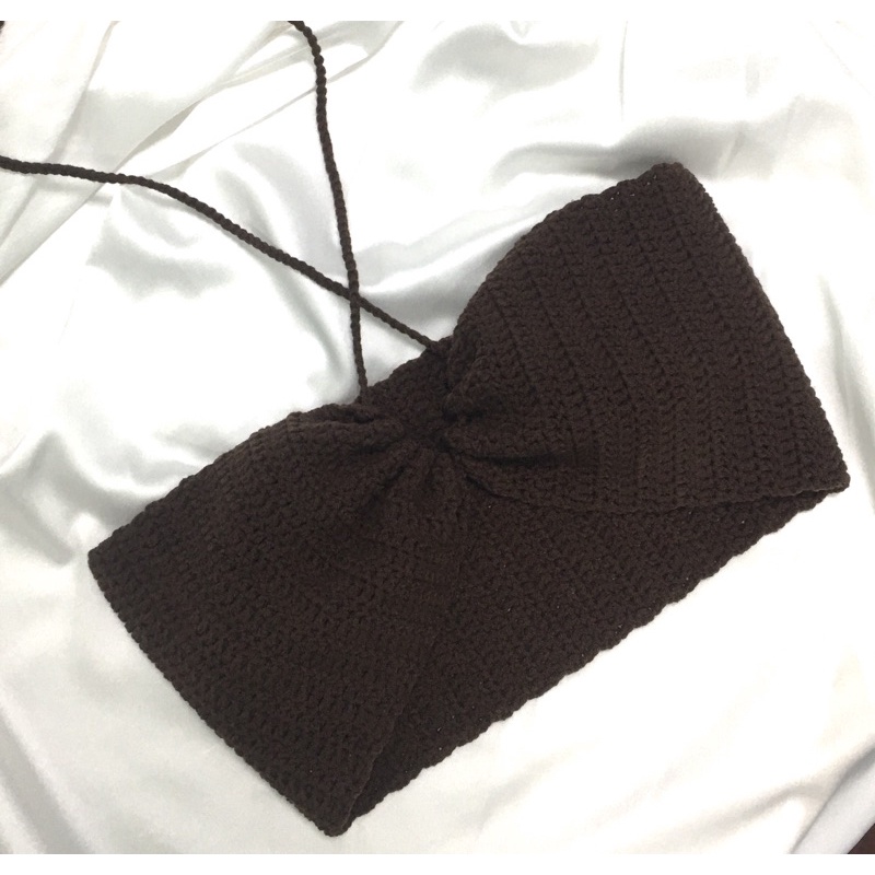 Áo móc len- croptop crochet 🔥