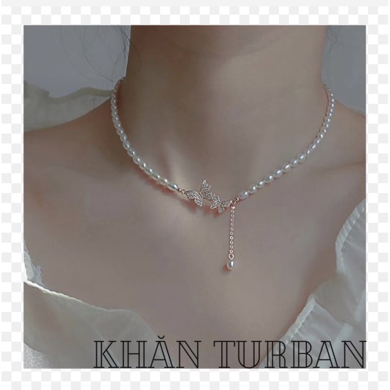 Vòng cổ đính hạt đá lấp lánh - Choker đính hạt thanh lịch