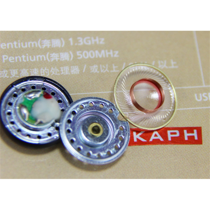 1 Cặp Loa Kapph K500 32 ohm Đơn Vị qian 25 Màu Trắng Đen