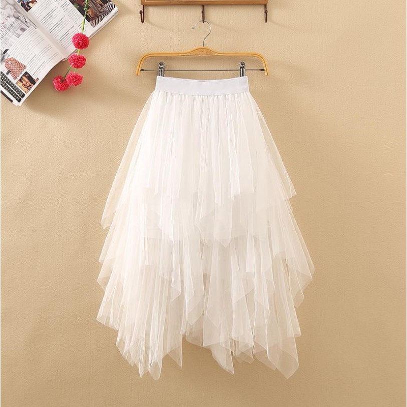 Chân Váy Tutu Nhọn Kiểu Dáng Công Chúa - Chân Váy Dáng Chữ A Tiểu Thư Dễ Thương | BigBuy360 - bigbuy360.vn