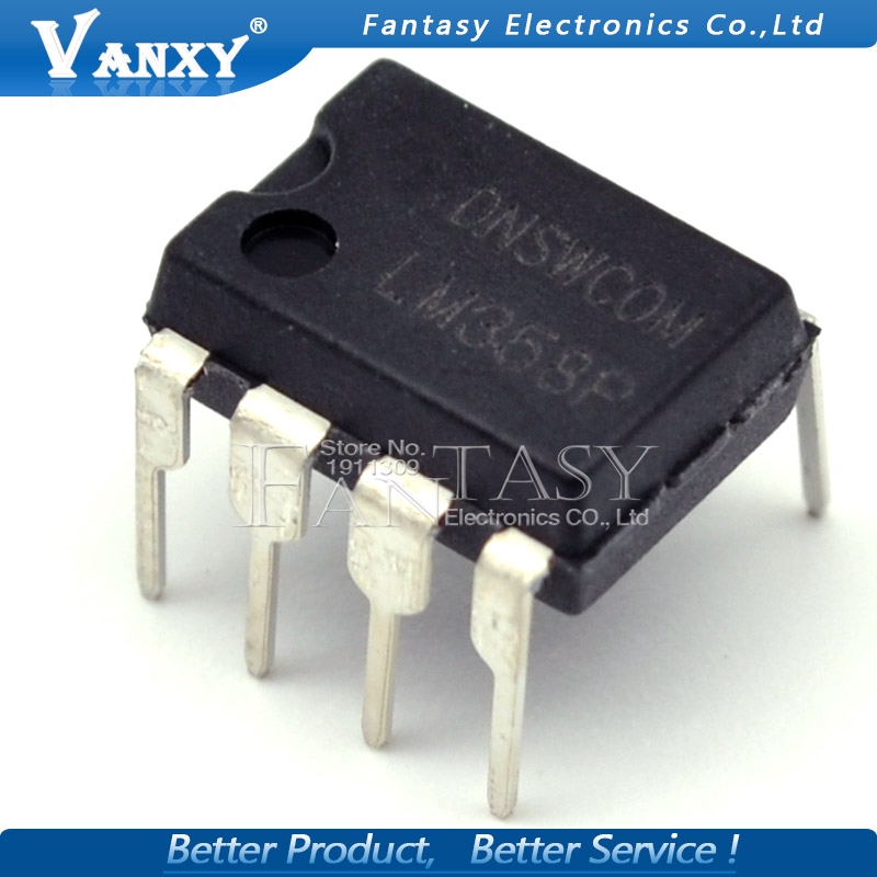 Bộ 10 Linh Kiện Điện Tử LM358P DIP8 LM358 DIP LM358N DIP-8 358P Mới Và Chính Hãng IC