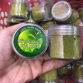 (Follow SHOP 26/03) LỘT MỤN ĐẦU ĐEN 100% TRÀ XANH THIÊN NHIÊN