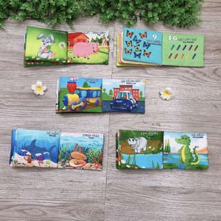 Đồ Chơi Sách Vải Cho Bé