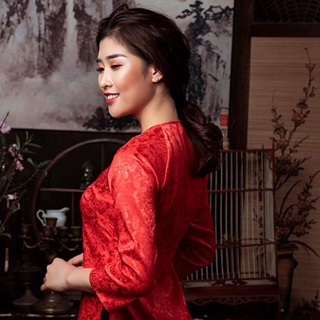 Áo bà ba truyền thống - áo lụa gấm cao cấp - shop may bằng lụa Thái Tuấn