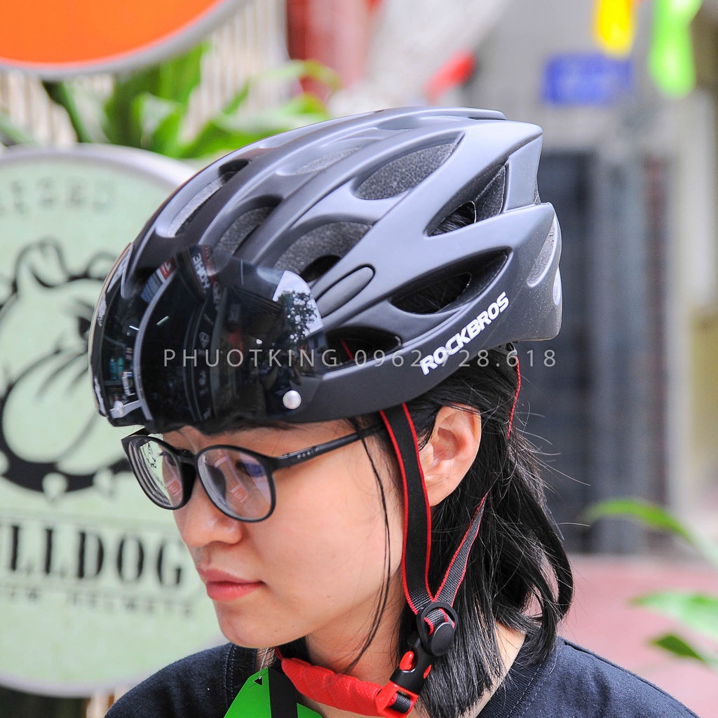 MŨ BẢO HIỂM ĐẠP XE CHUYÊN DỤNG CHÍNH HÃNG ROCKBROS