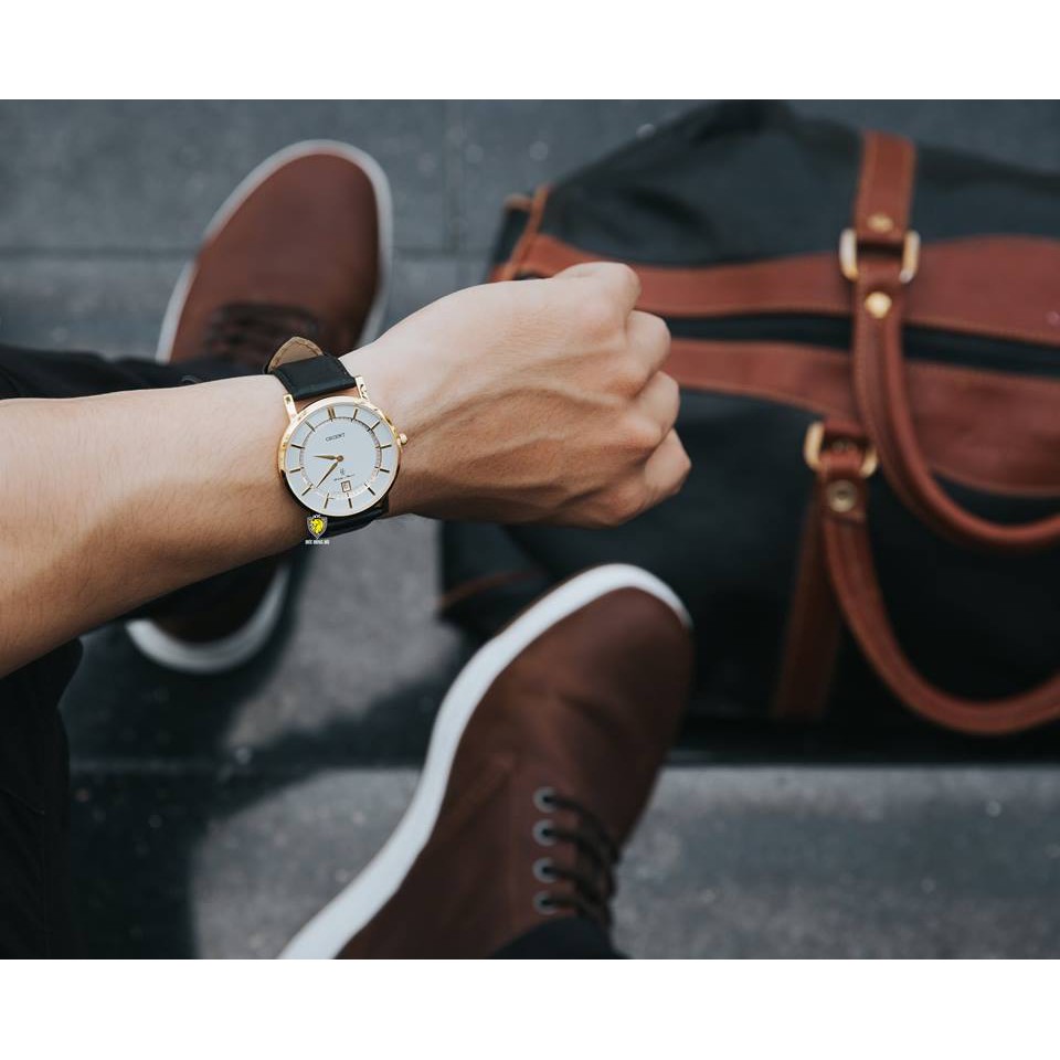 Đồng hồ Nam Orient FGW01002W0 [ Chính hãng full box ] Quartz , Dây da