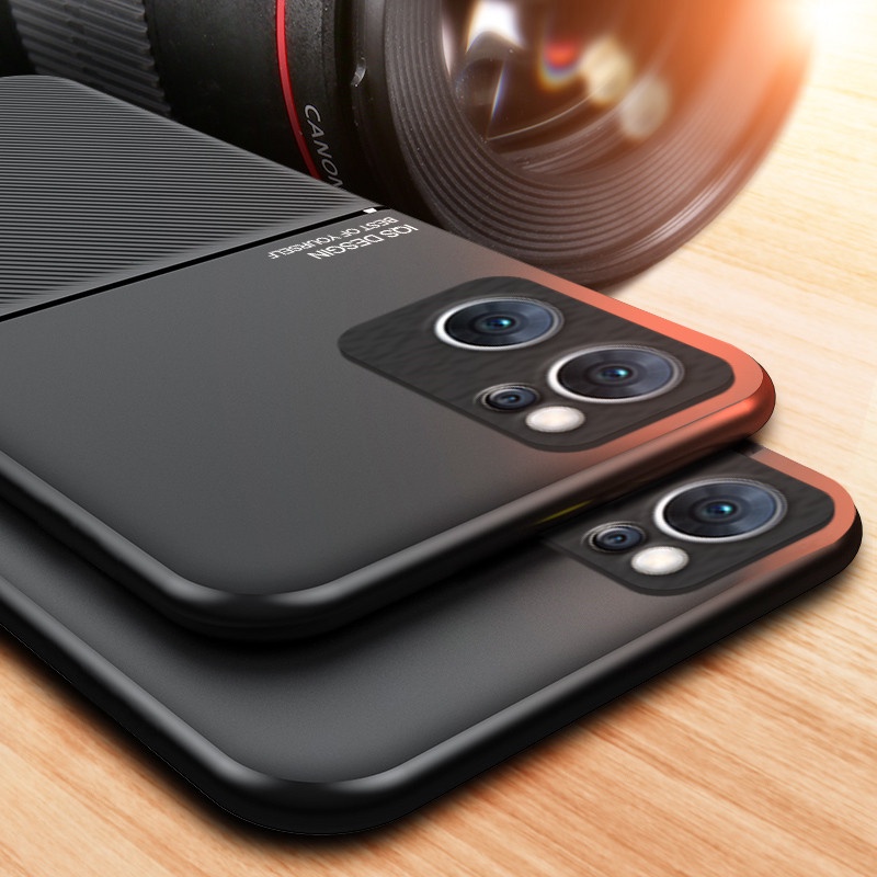 Ốp Điện Thoại Da PU Cứng Sang Trọng Cho OPPO Reno 7 6 Pro Plus 6 Lite 6Z 7 SE ACE 2