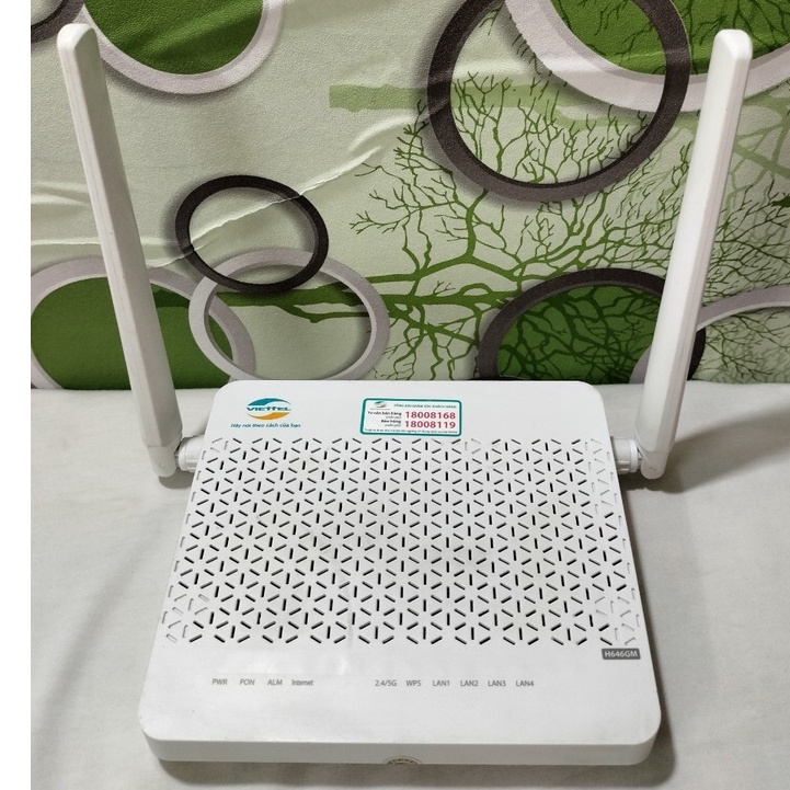 Thiết bị phát wifi Viettell  H646GM  2 băng tần 2.4G & 5G -Làm  Phát Wifi Phụ