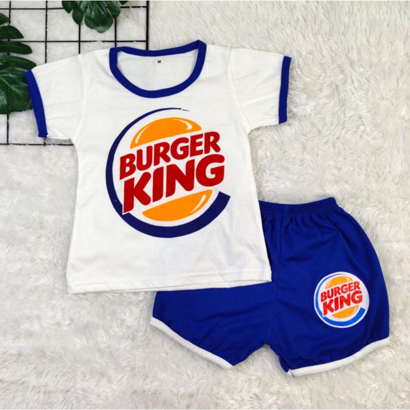 Bộ Đồ Chơi Hình Bánh Burger King Độc Đáo Cho Bé 1-7 Tuổi