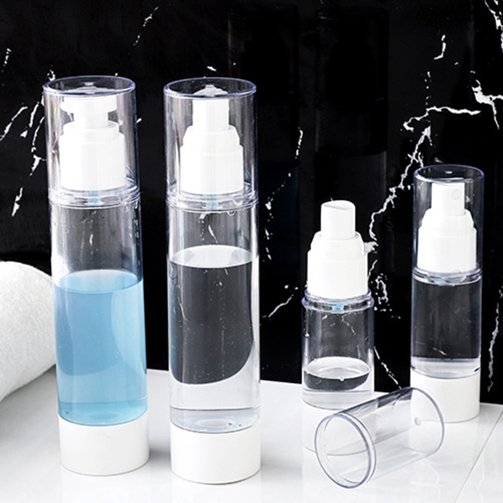 Chai Rỗng Dạng Xịt 15ml 30ml 50ml 80ml 100ml Bằng Silicon Trong Suốt Đa Chức Năng