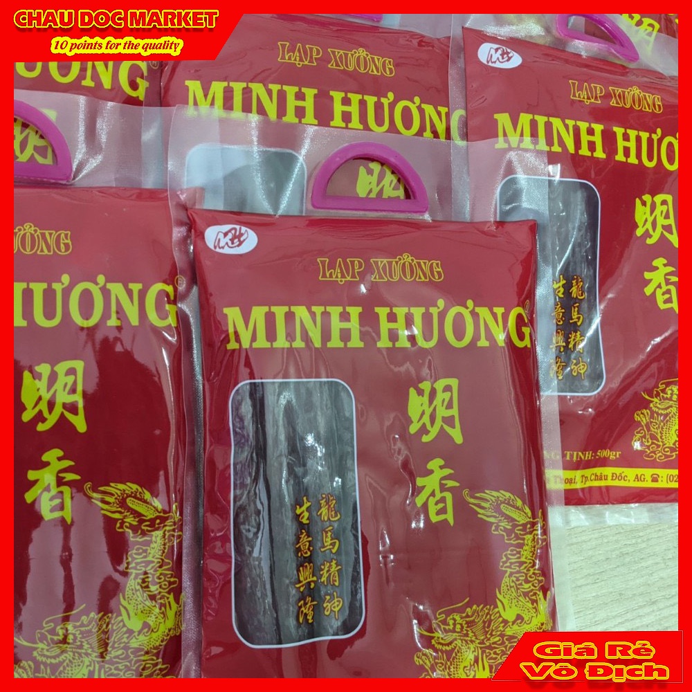 Lạp Xưởng Minh Hương Món Ăn Đặc Sản Vùng Châu Đốc Loại Đặc Biệt Gói 500gr | BigBuy360 - bigbuy360.vn