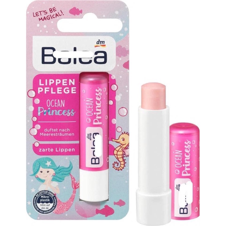 Bộ Dầu Gội Xả, Sữa Tắm Gội, Xịt Dưỡng Tóc Balea Ocean Princess Cho Bé 200ml, Hàng Đức