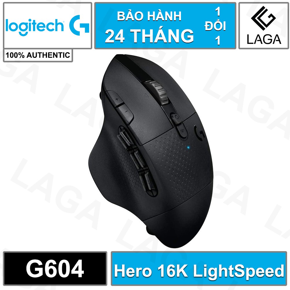 Chuột Gaming Không Dây Logitech G604 Hero 16K LightSpeed Wireless