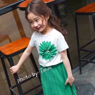 Sét váy hoa 2-7y