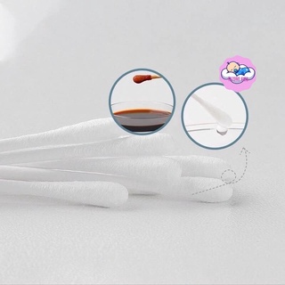 Tăm bông sơ sinh Vcool hộp 200 que